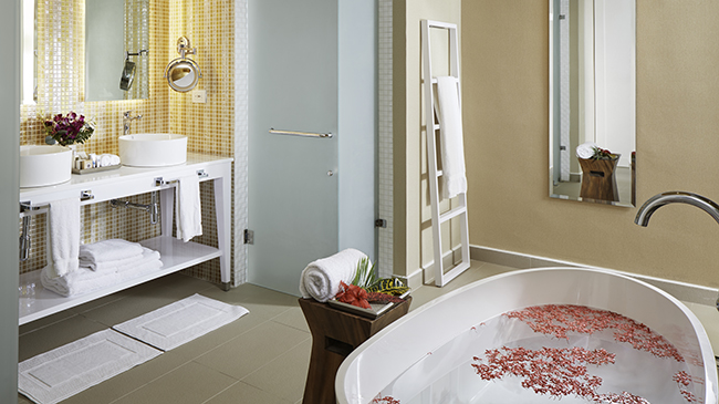 Soak your body in our fabulous baths at azul beach resort negril jamaica