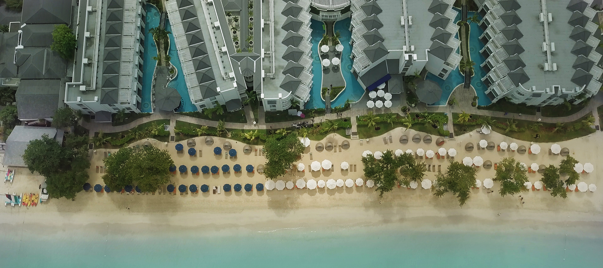 Overview of the azul beach resort negril jamaica estate